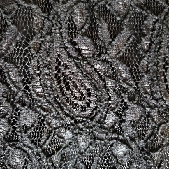 Altar'd State Black Paisley Lace Dress, size small - Picture 5 of 5